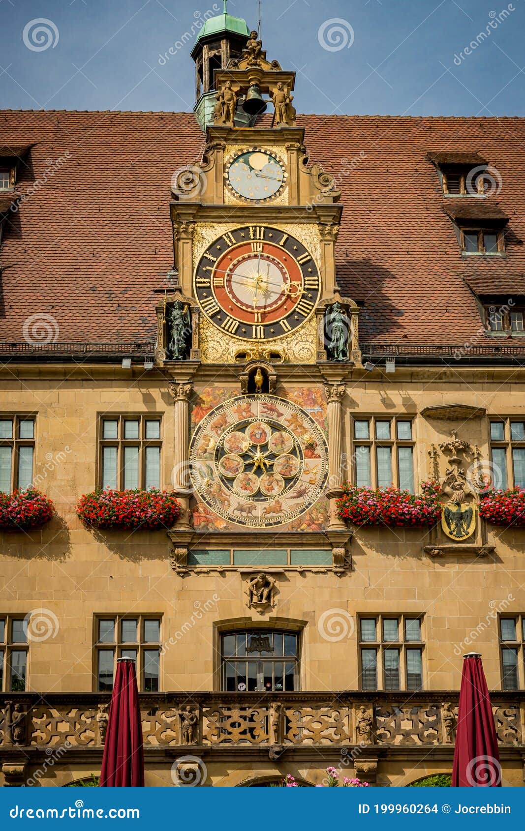 astronomical clock invented in 1590 by.isaak habrecht