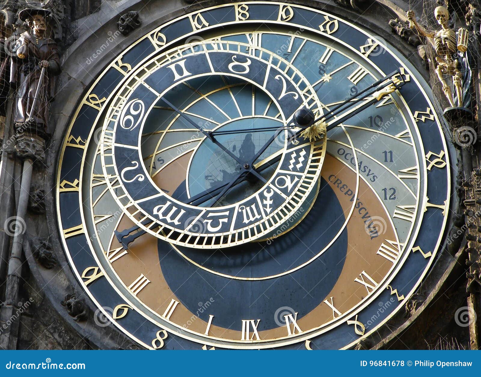 Prague Astronomical Clock Black Ballpoint Pen Czech Republic Cool Gift #16250