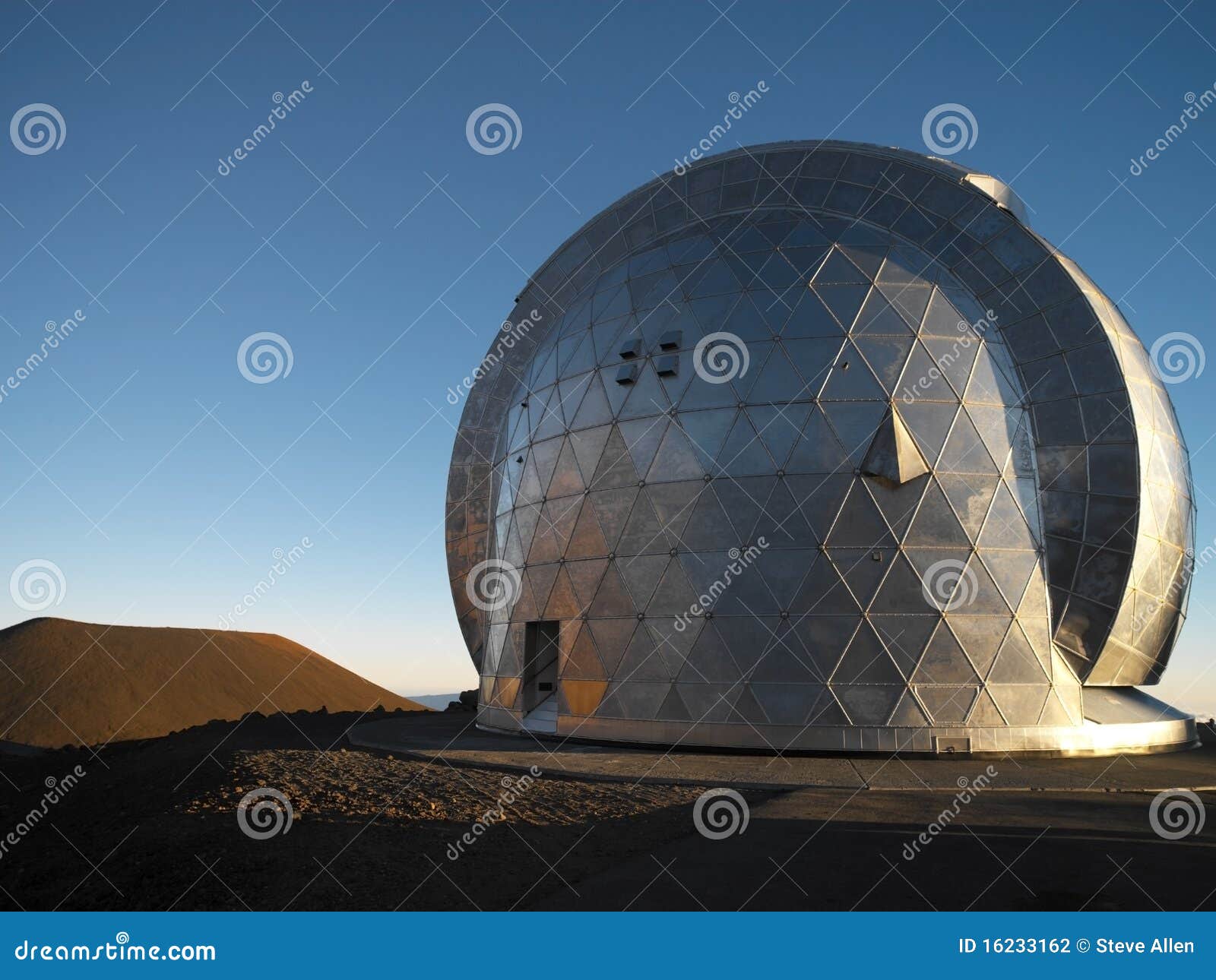 Astronomical Observatory Mauna Kea Hawaii Stock Photo Image of