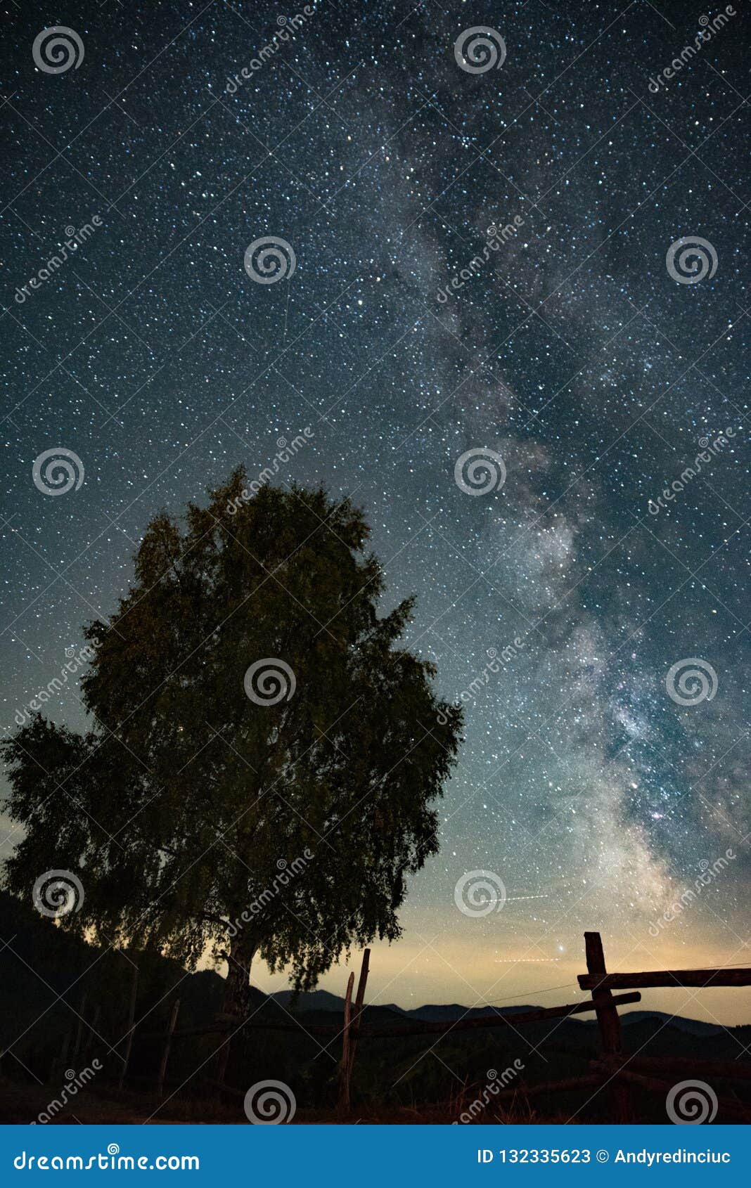 Beautiful Night Sky Background