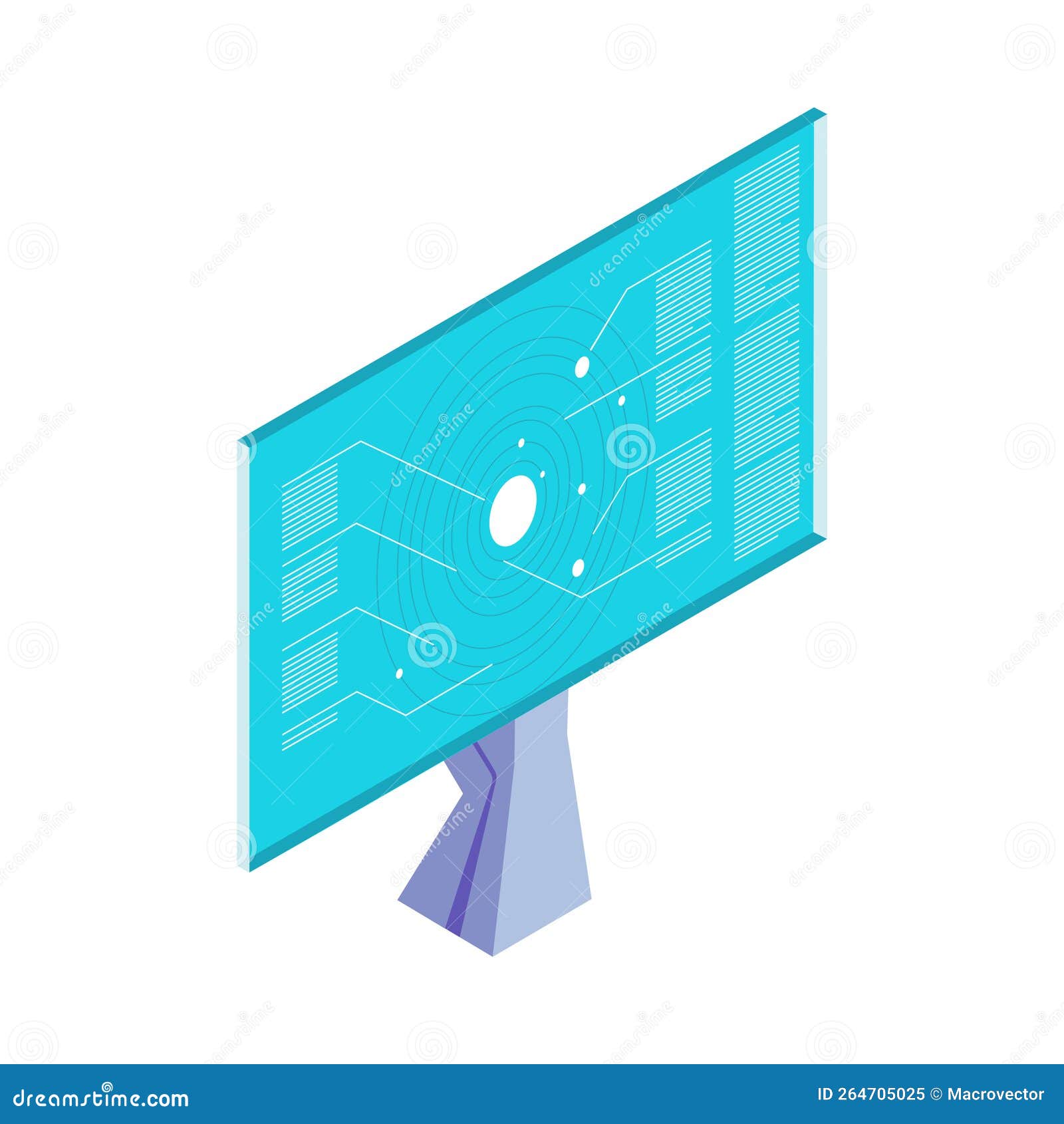 astrophysics dashboard screen composition