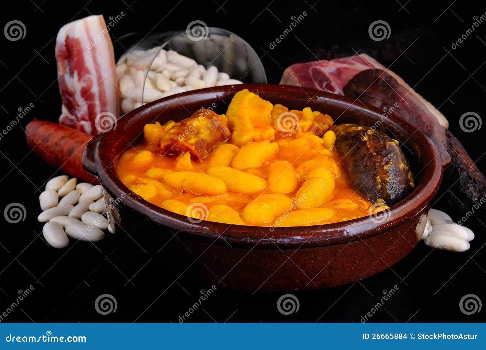 asturian bean stew.