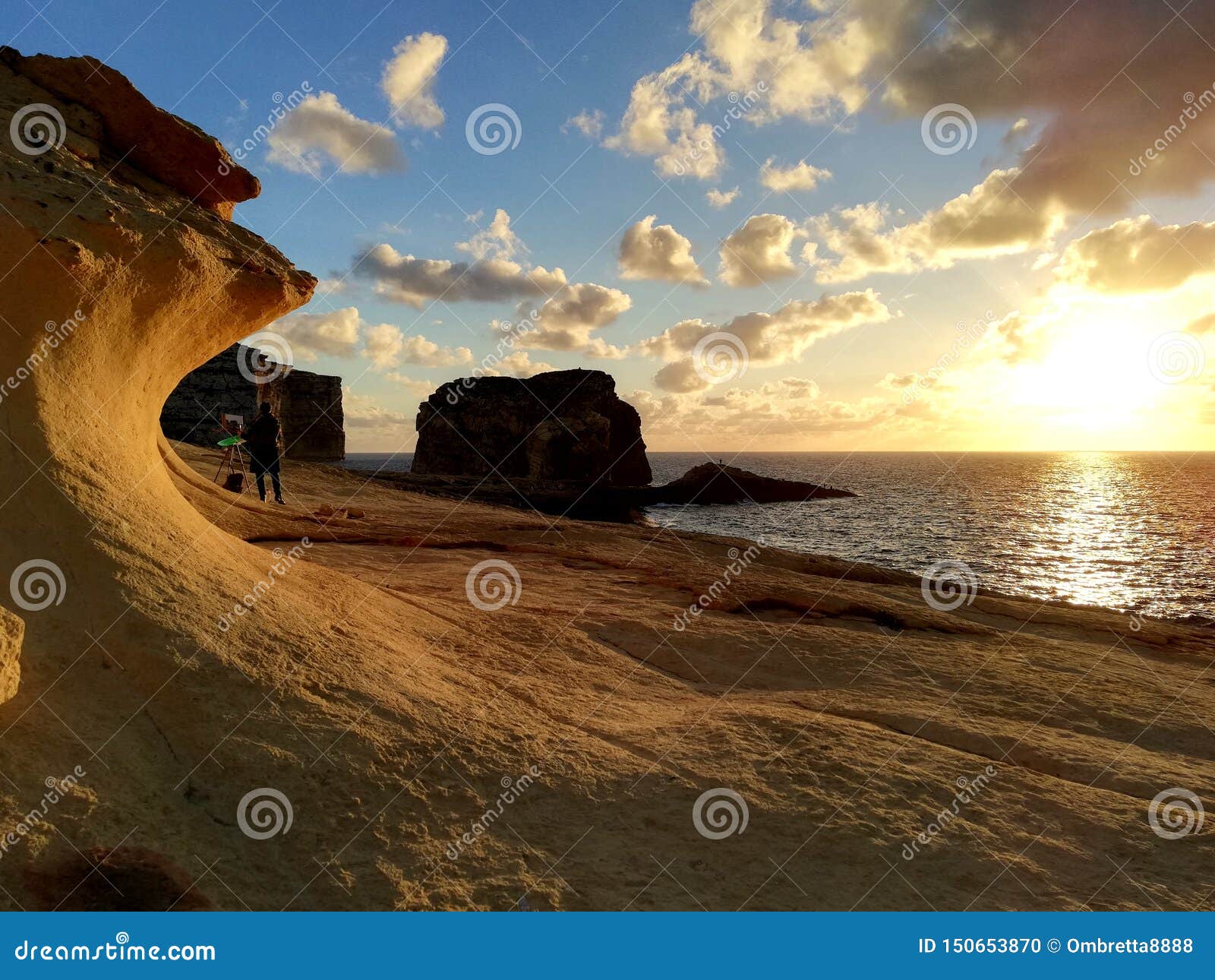 a sunset island gozo