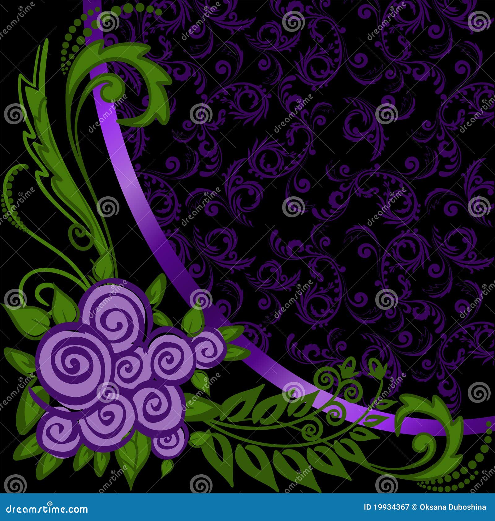 asymmetrical purple background