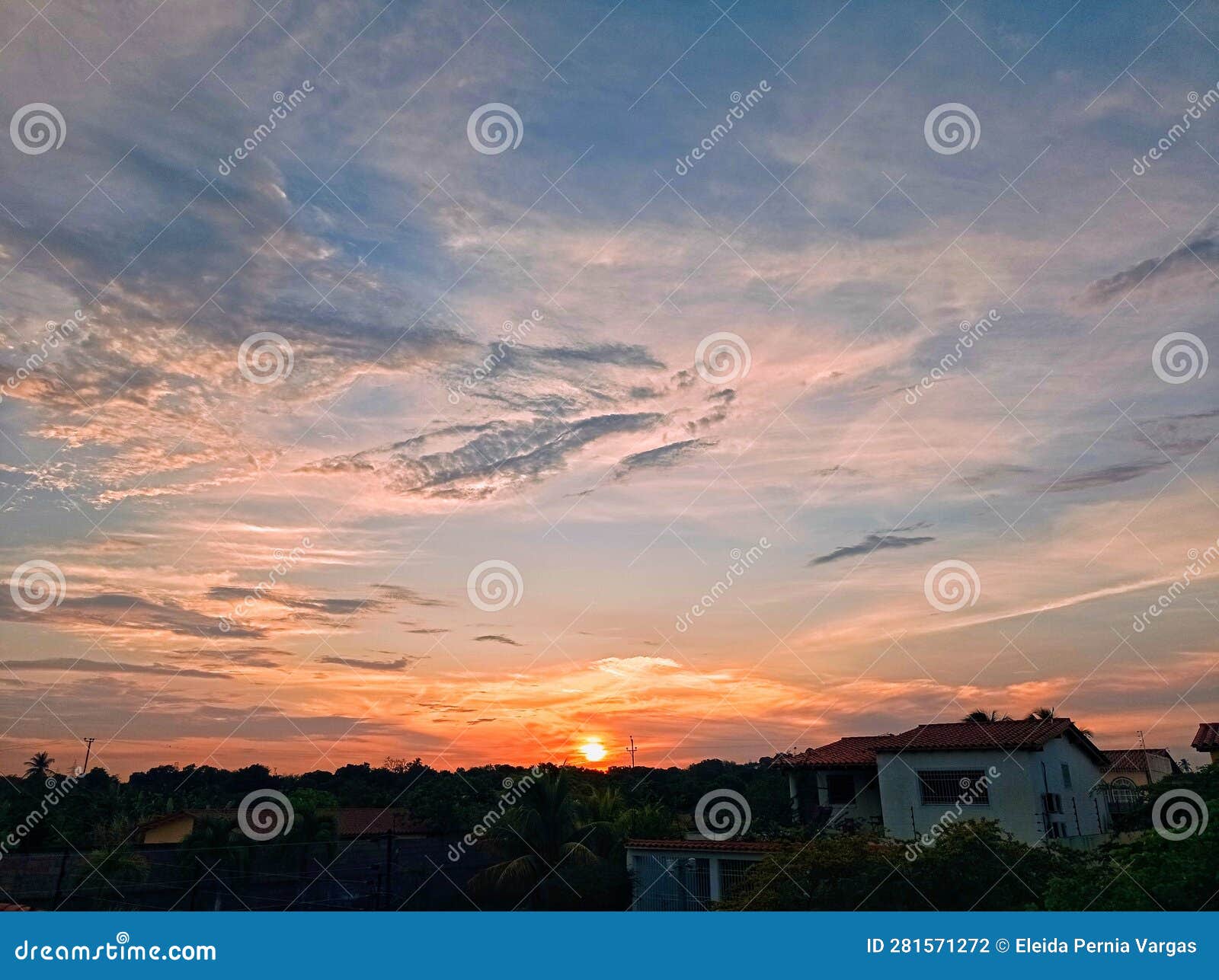 atardecer cielo de colores