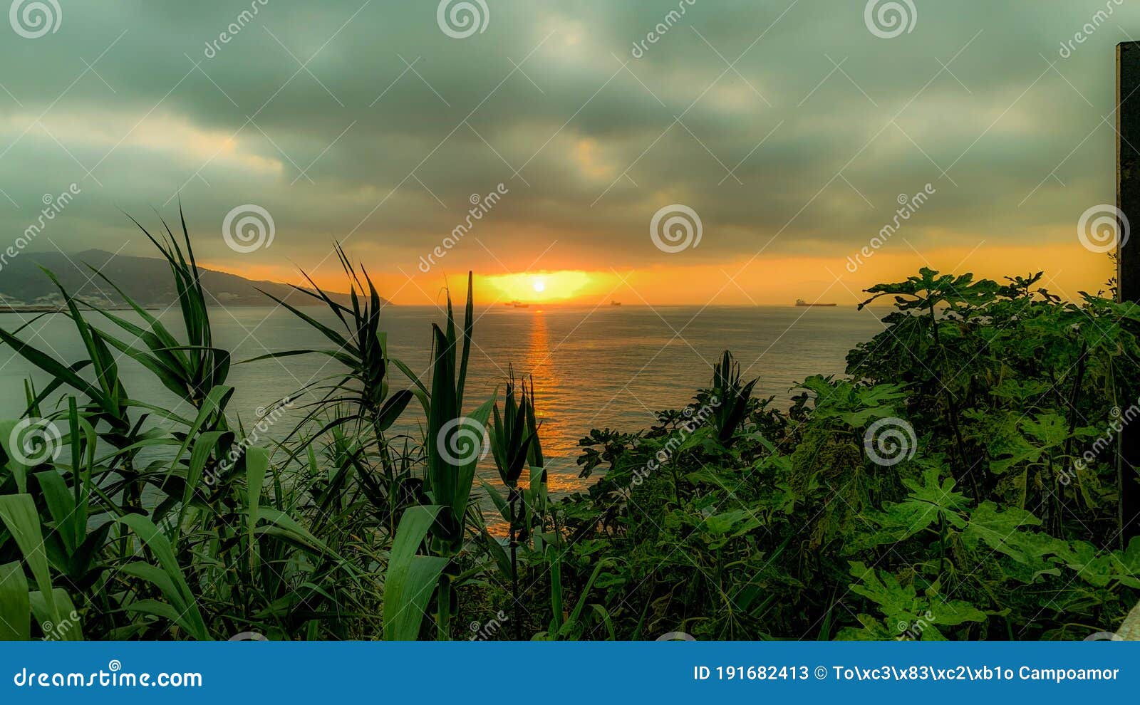 atardecer en ceuta