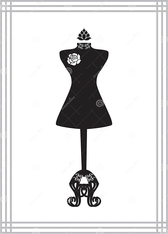 Atelier stock vector. Illustration of elegance, dress - 3695583