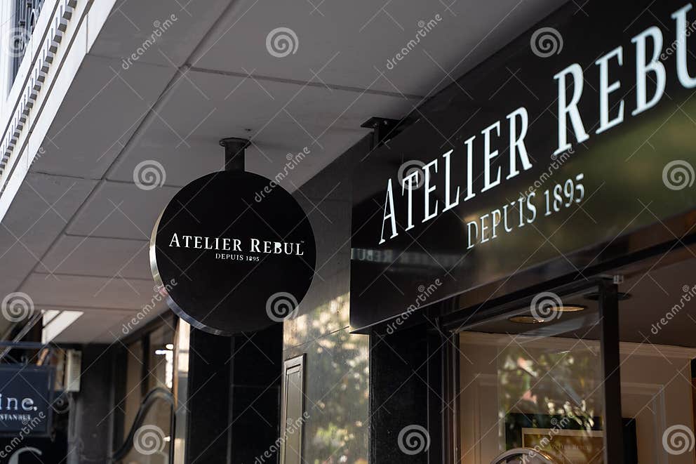 Atelier Rebul Sign and Logo in Nisantasi District. Editorial Stock ...