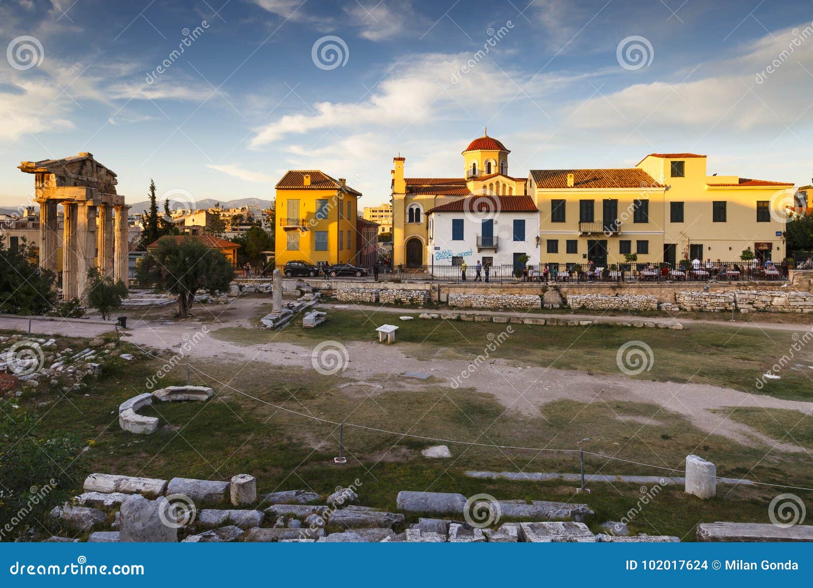 Atenas imagen de archivo editorial. Imagen de ciudad 102017624