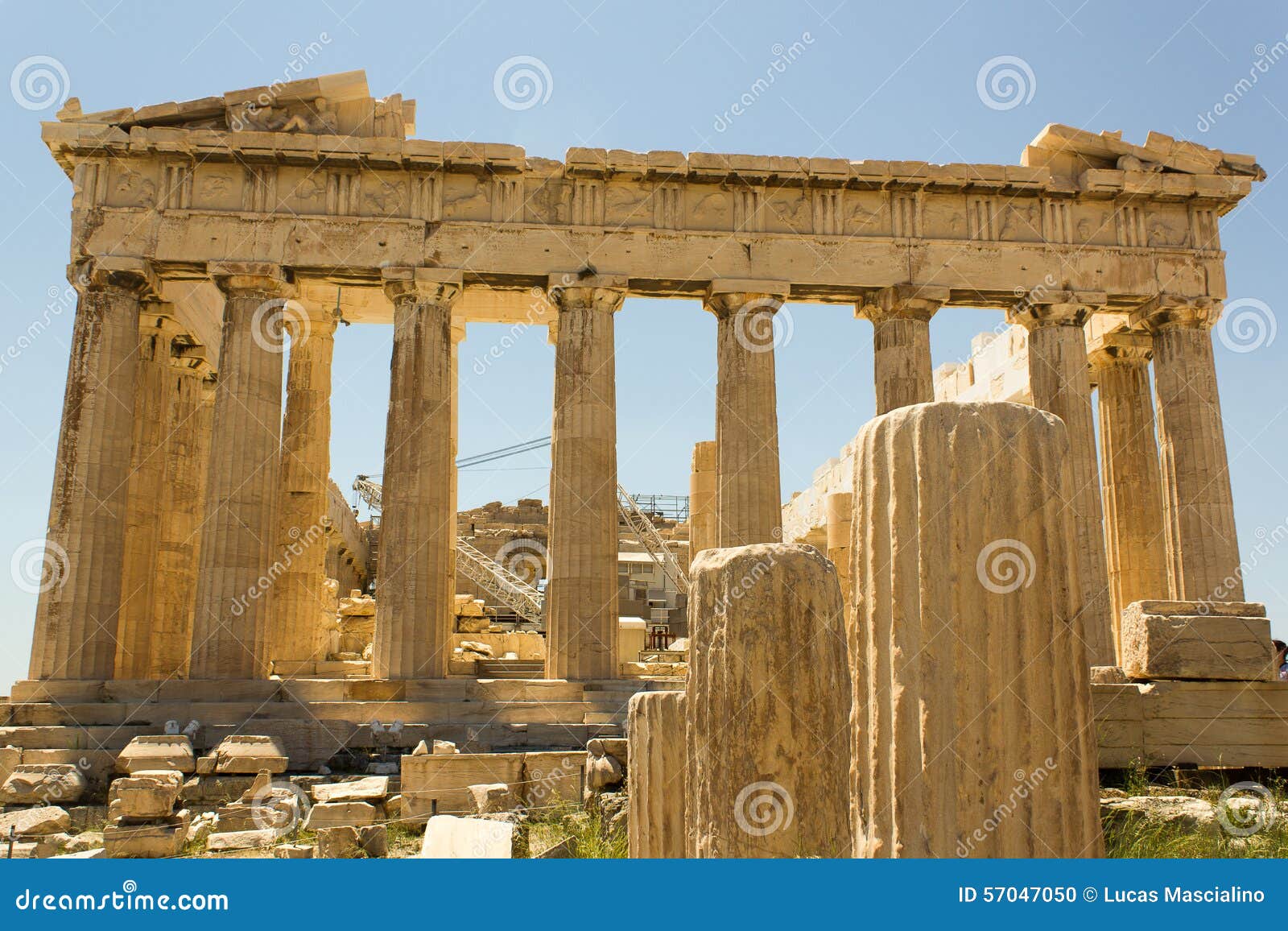 atenas greece acropolis view