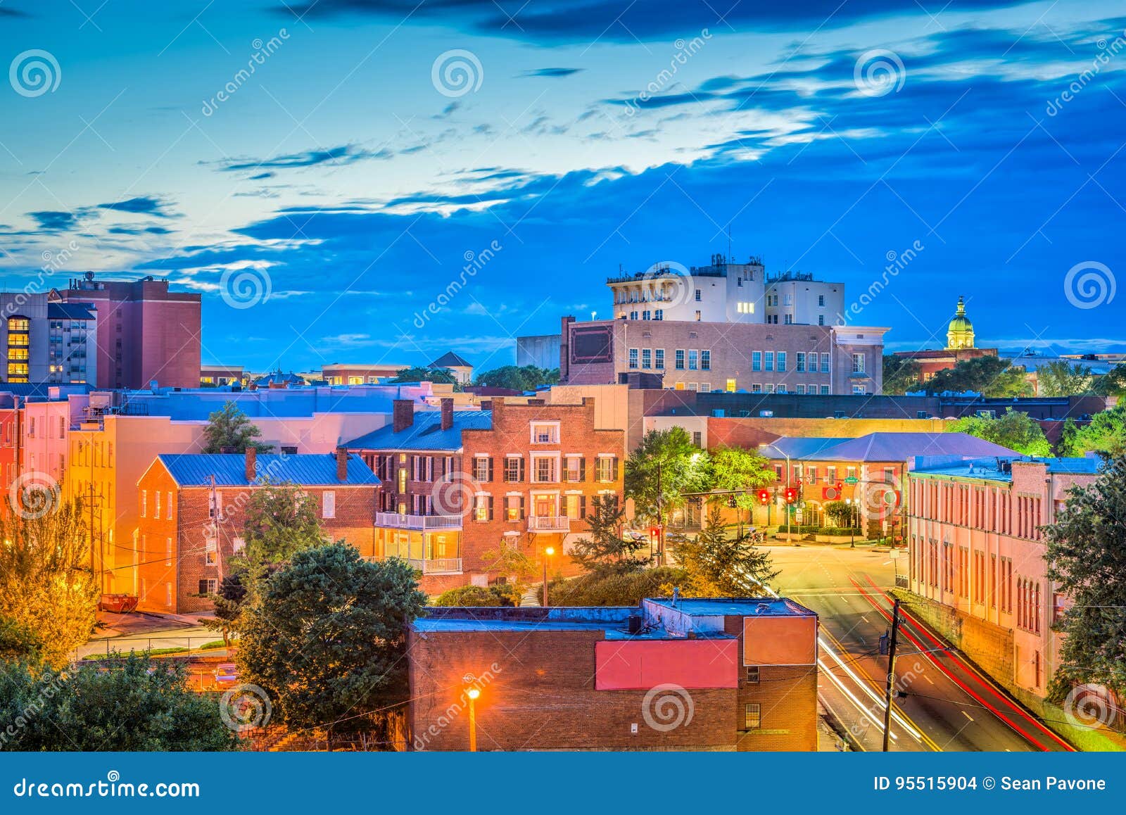 Atene, U.S.a. Del Centro Fotografia Stock Immagine di posto