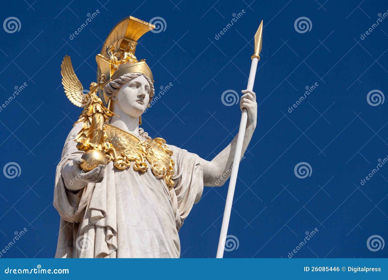 athena, goddess of greek mythology