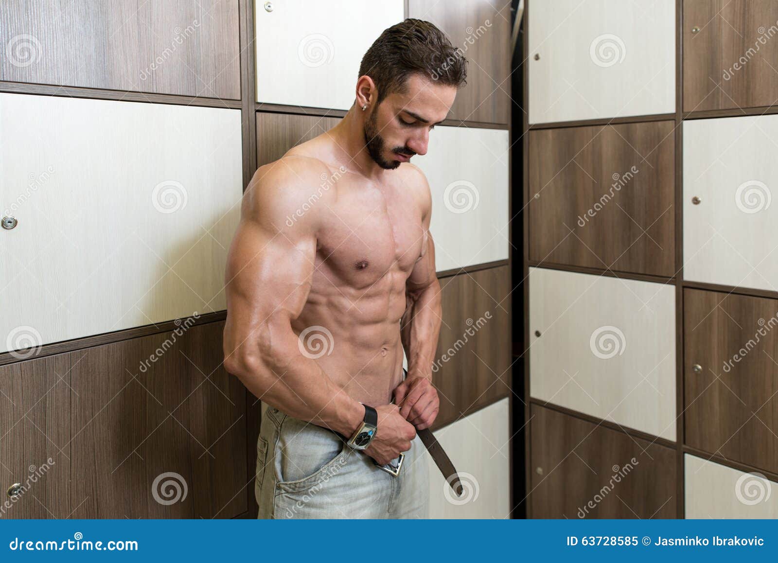 room Gay gym locker