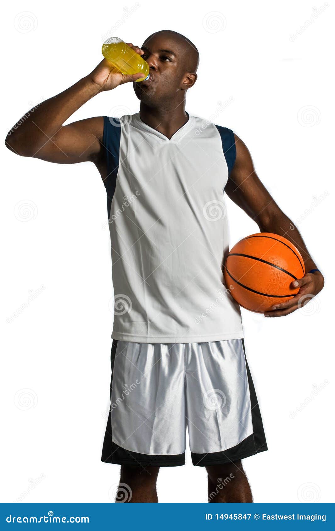 Athlete with Energy Drink stock image. Image of beverage 14945847