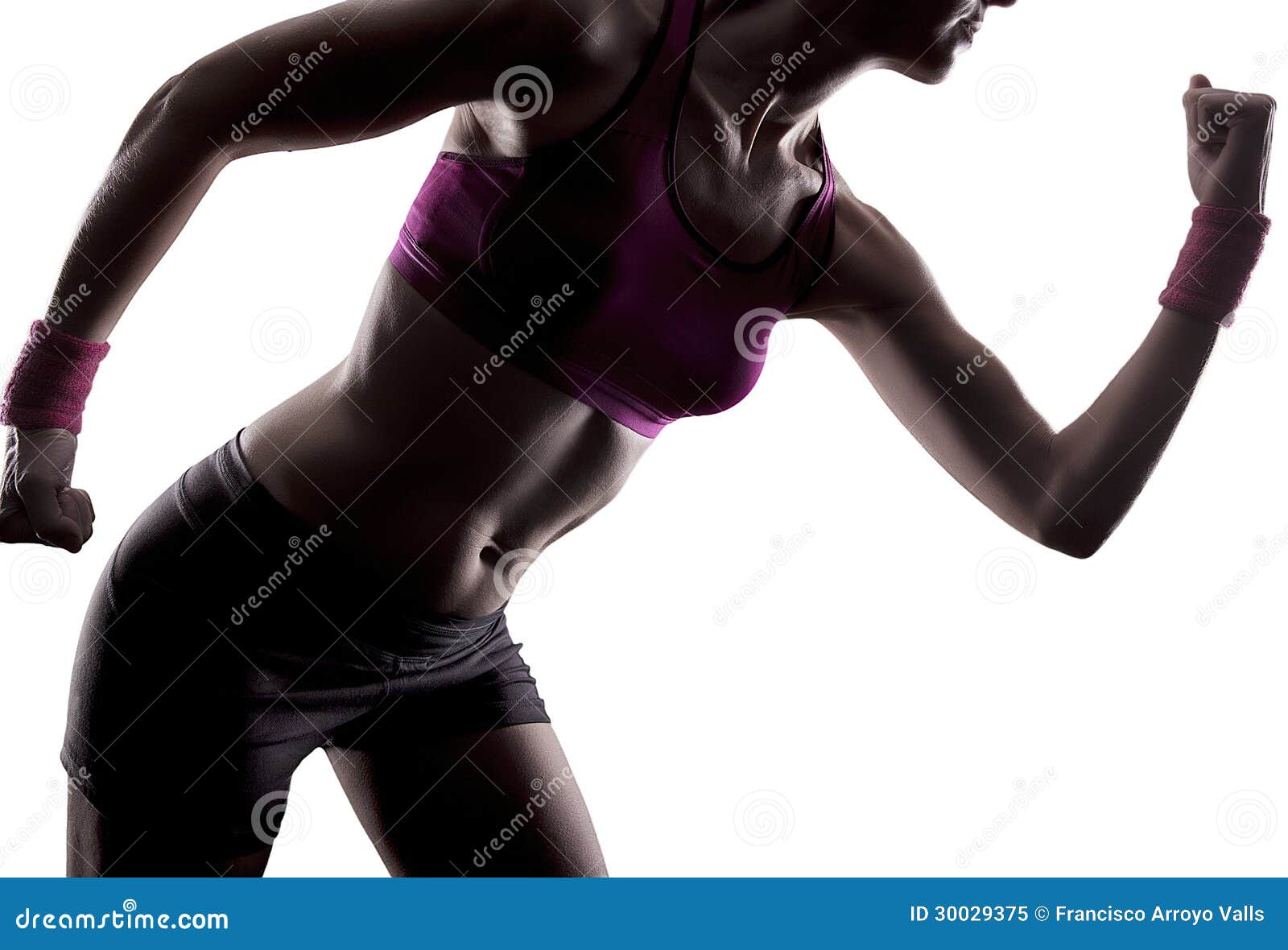 athlete running