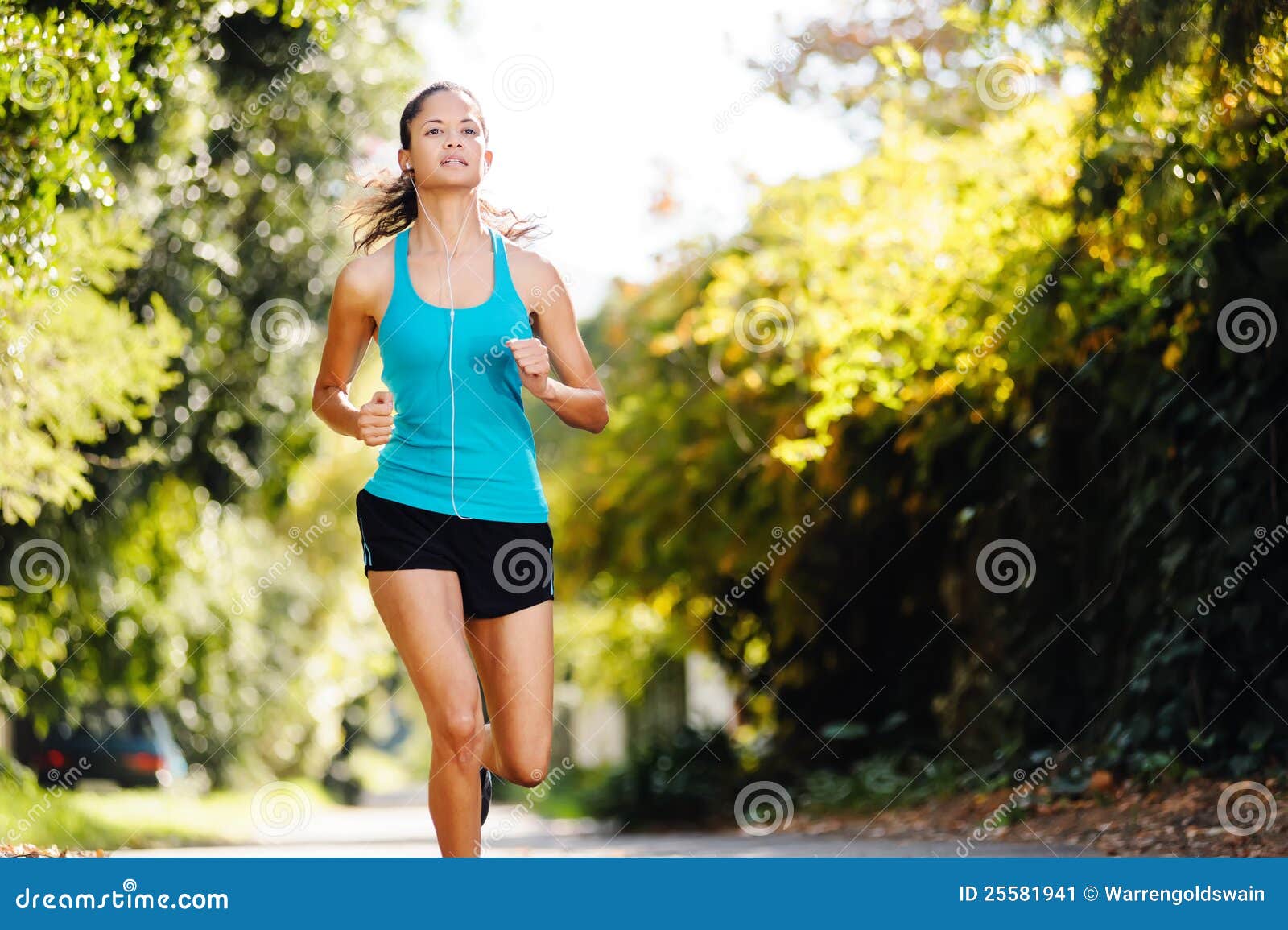 Athlete training alone stock image. Image of girl, lifestyle - 25581941