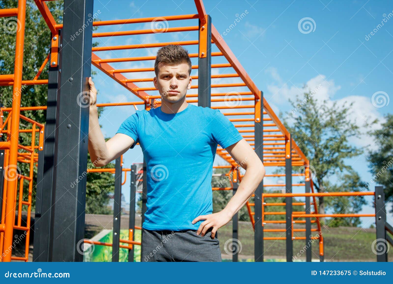 Athlete in training stock image. Image of person, active 147233675