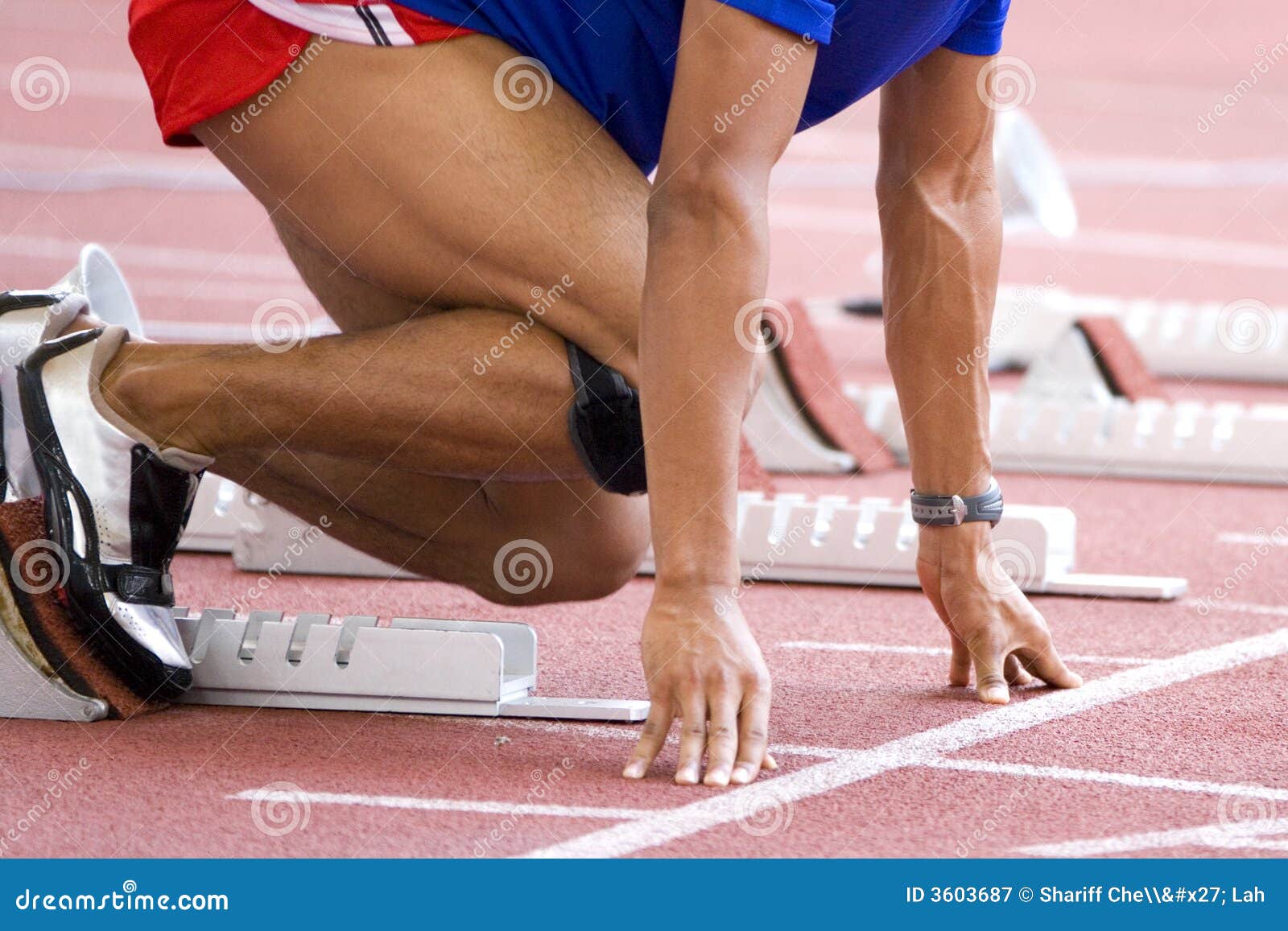 Athlete WarmingUp stock image. Image of exercise, athletics 3603687