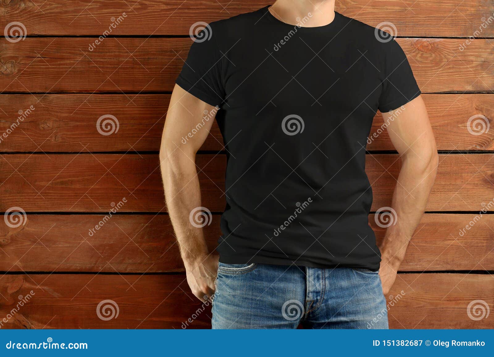 athletic fit black t shirt