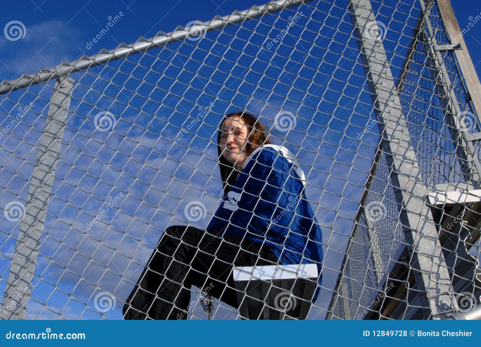 Athletics supporter stock photo. Image of happy, seasonal 12849728
