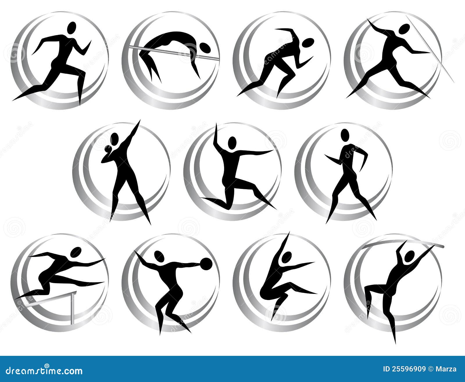 Athletic Icons & Symbols