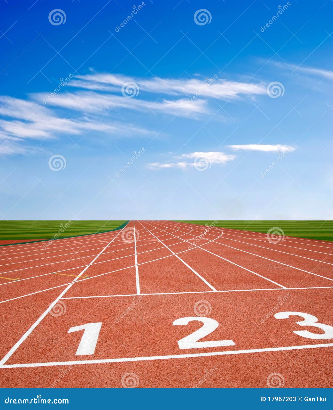Athletics Track Royalty-Free Stock Photo | CartoonDealer.com #35887947