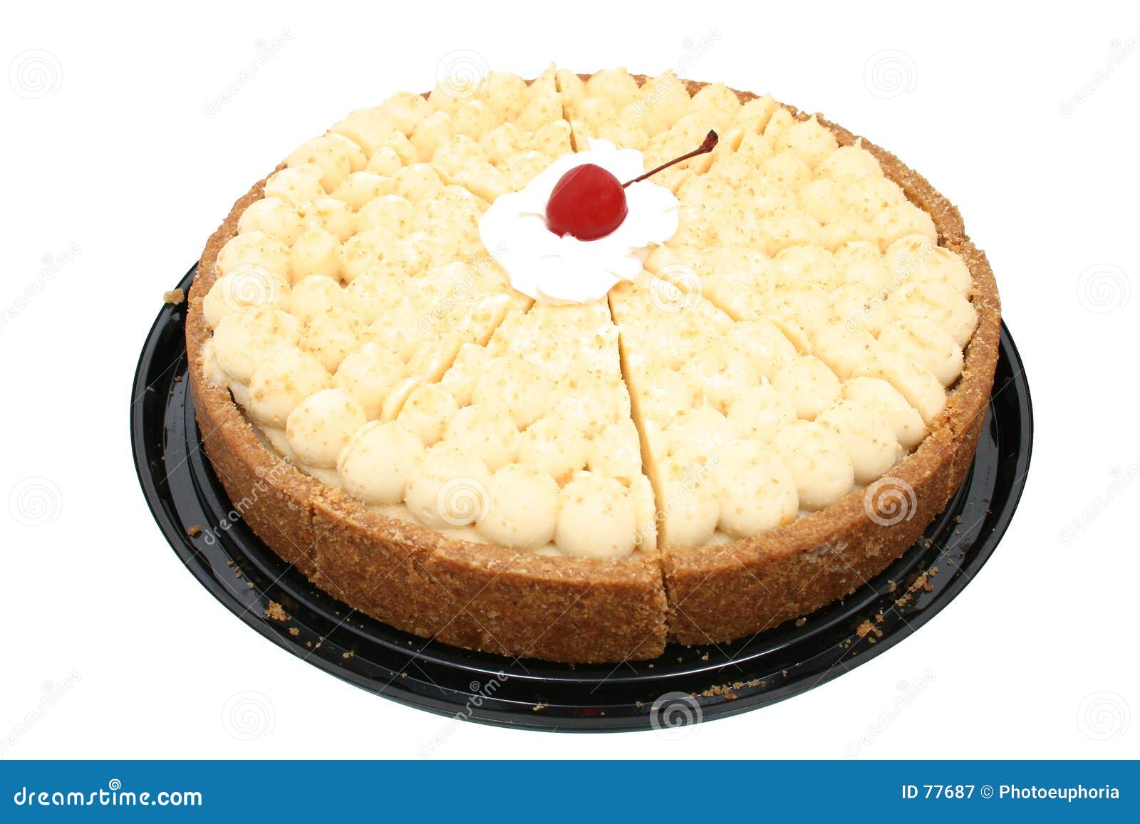 Atlanta Cheesecake stock image. Image of cake, atlanta, white 77687
