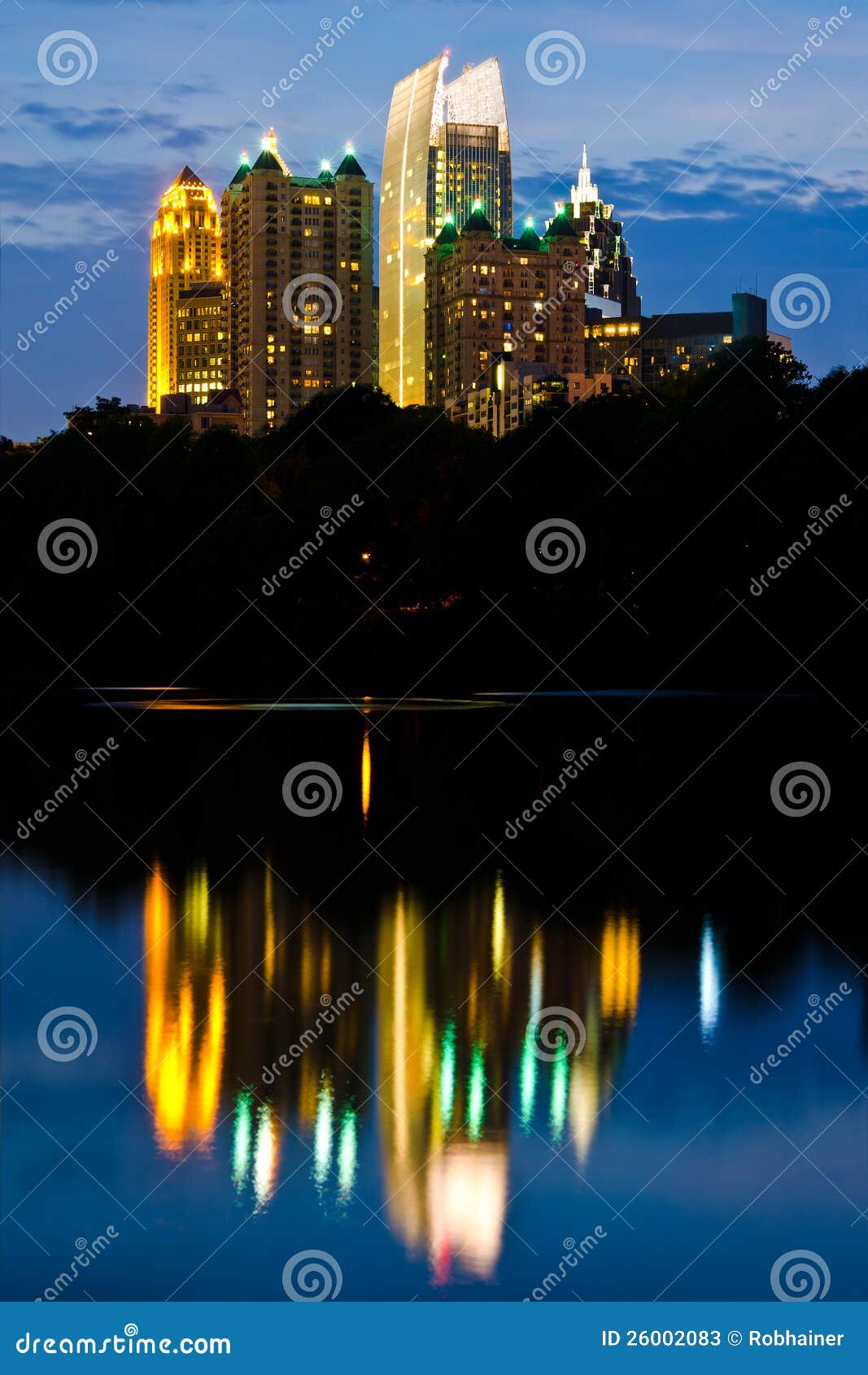 atlanta midtown skyline