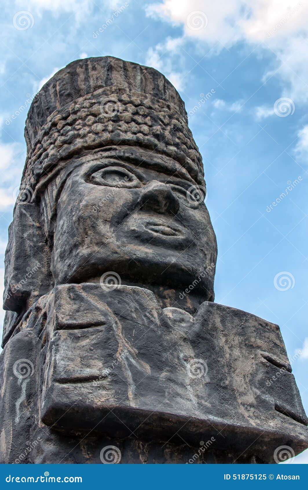 Atlantean Figures in Mexico Stock Image Image of archaeology, people