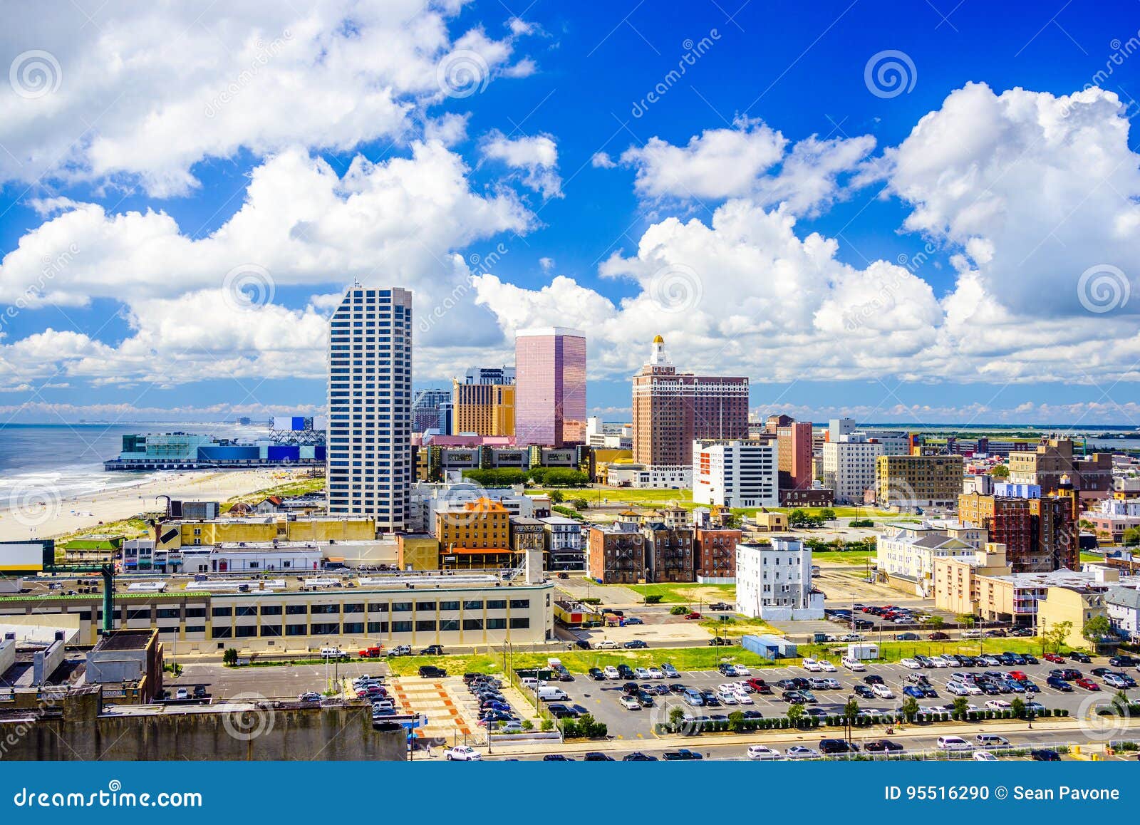 atlantic city, new jersey skyline