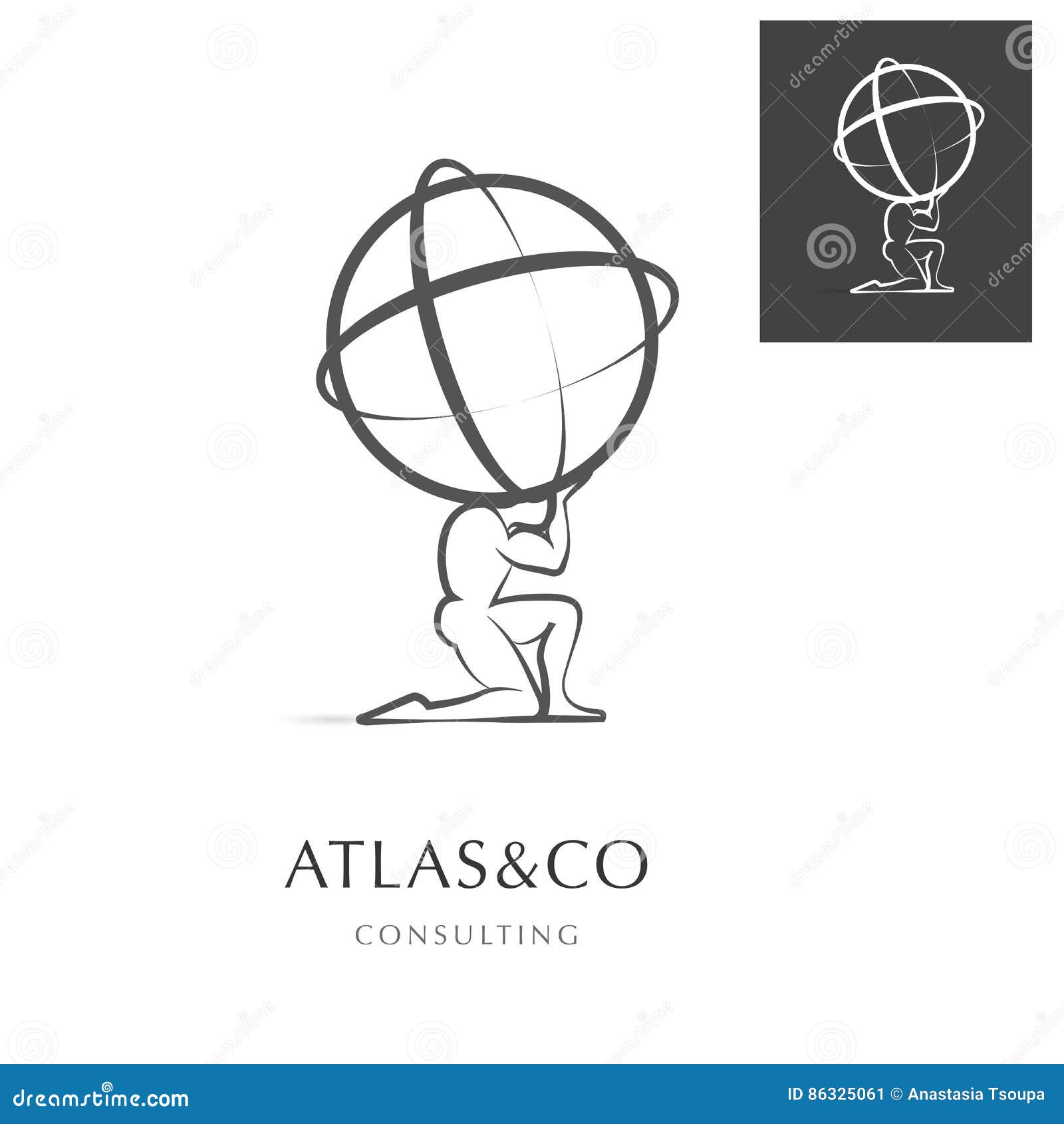 atlas, corporate logo 