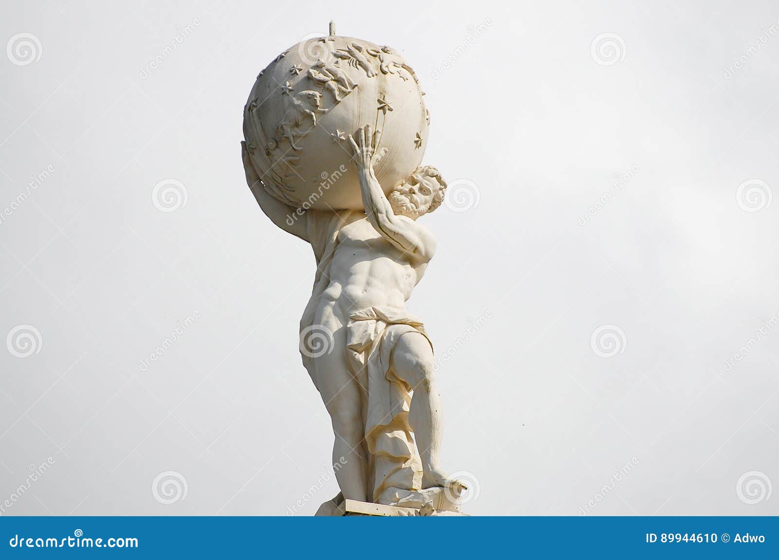 atlas god statue
