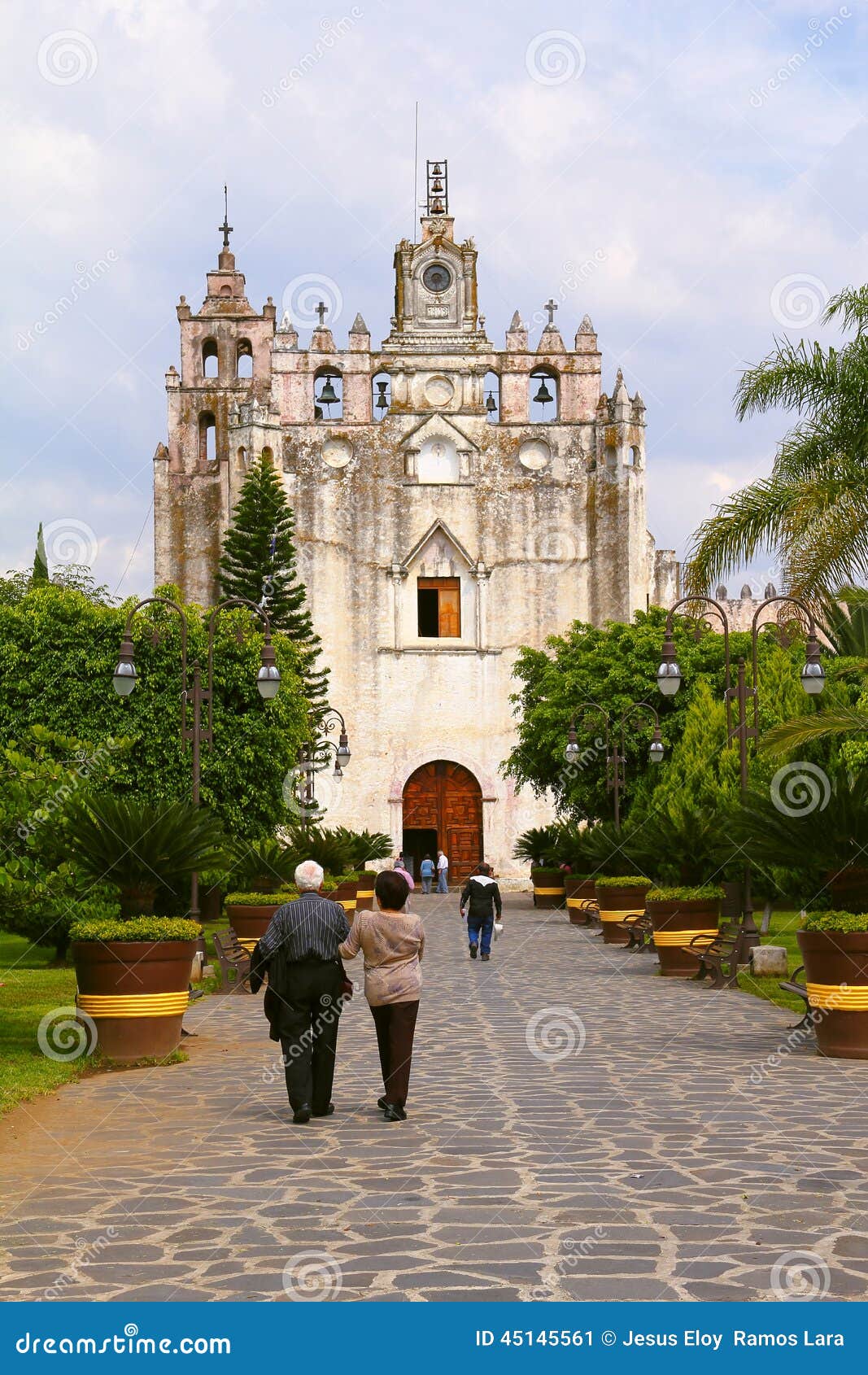 Ancient Monastery in Atlatlahucan, Near Cuautla, Morelos, Mexico. IV