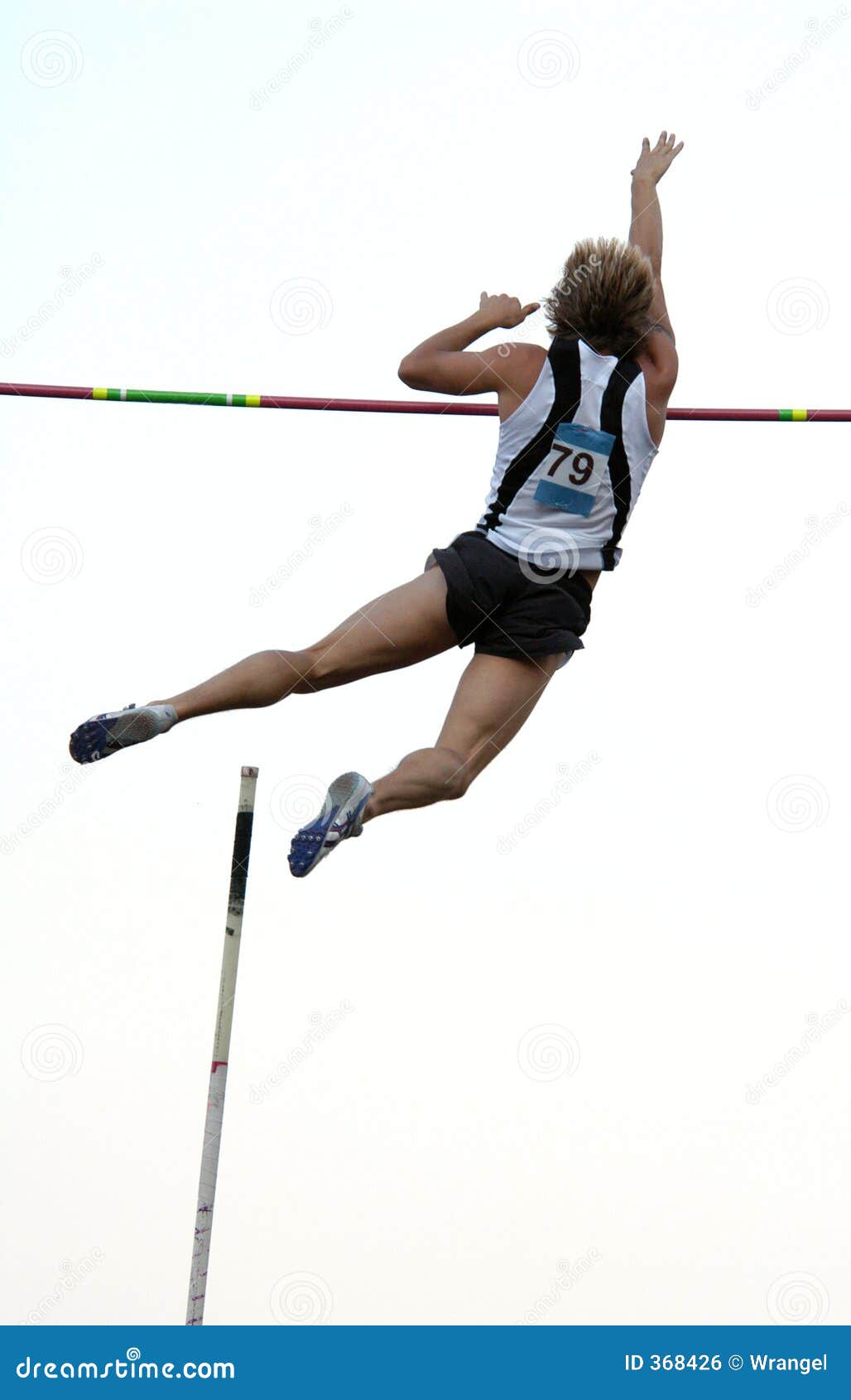 Atleta Saltando la Barra foto de archivo. Imagen de estadio - 368426, image size:1028x1690