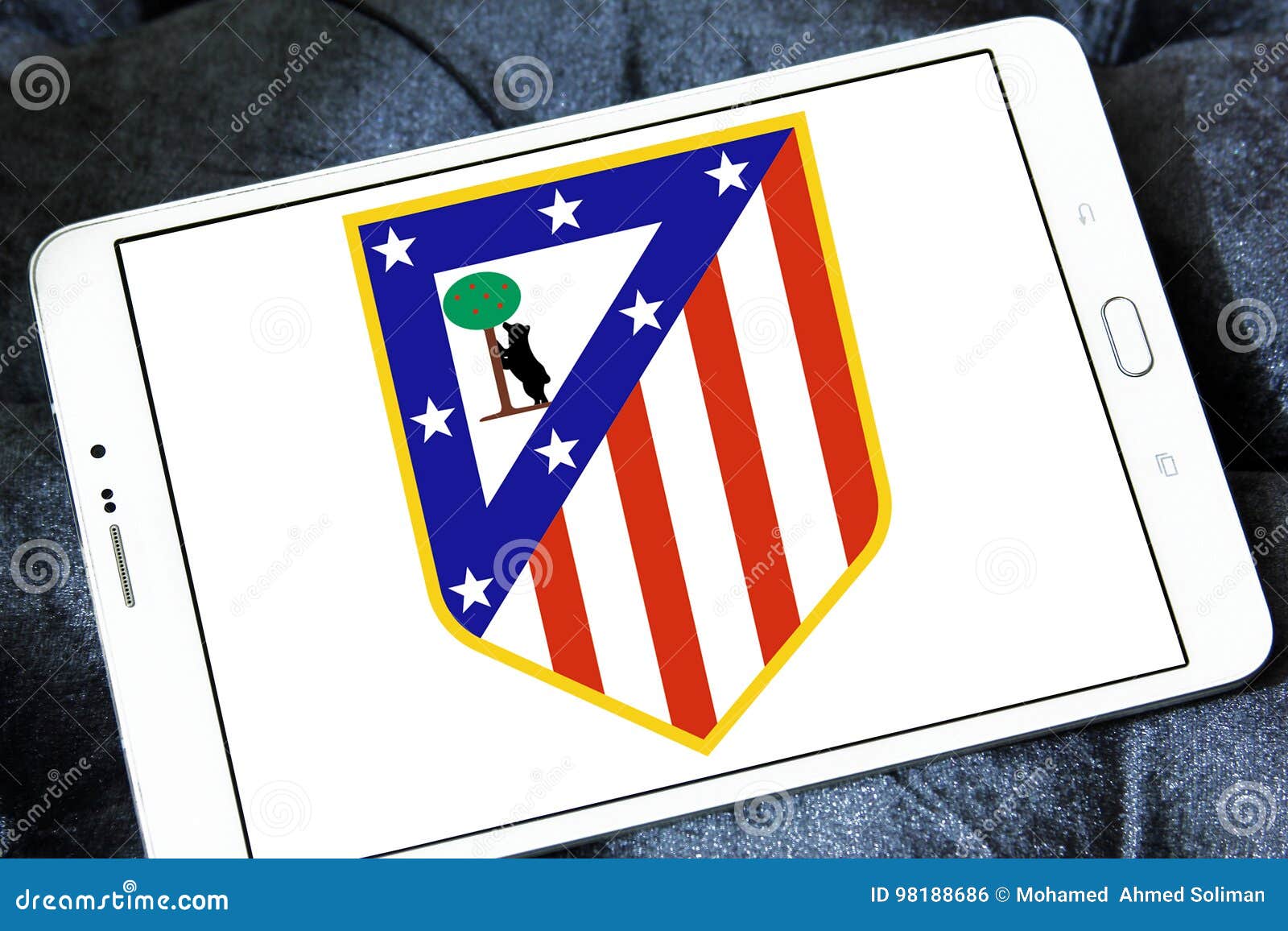 Atletico Madrid Soccer Club Logo Editorial Photo - Image of city, games ...