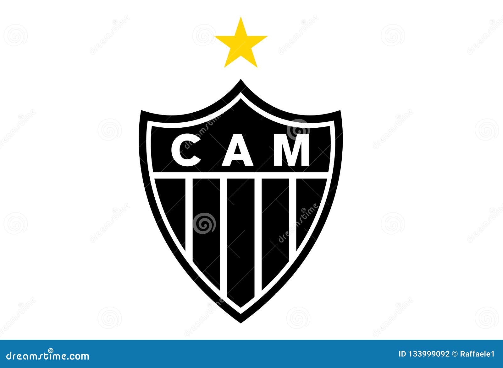Clube Atletico Mineiro Brazil Soccer Football Car Bumper Sticker Decal 4'' x 5''