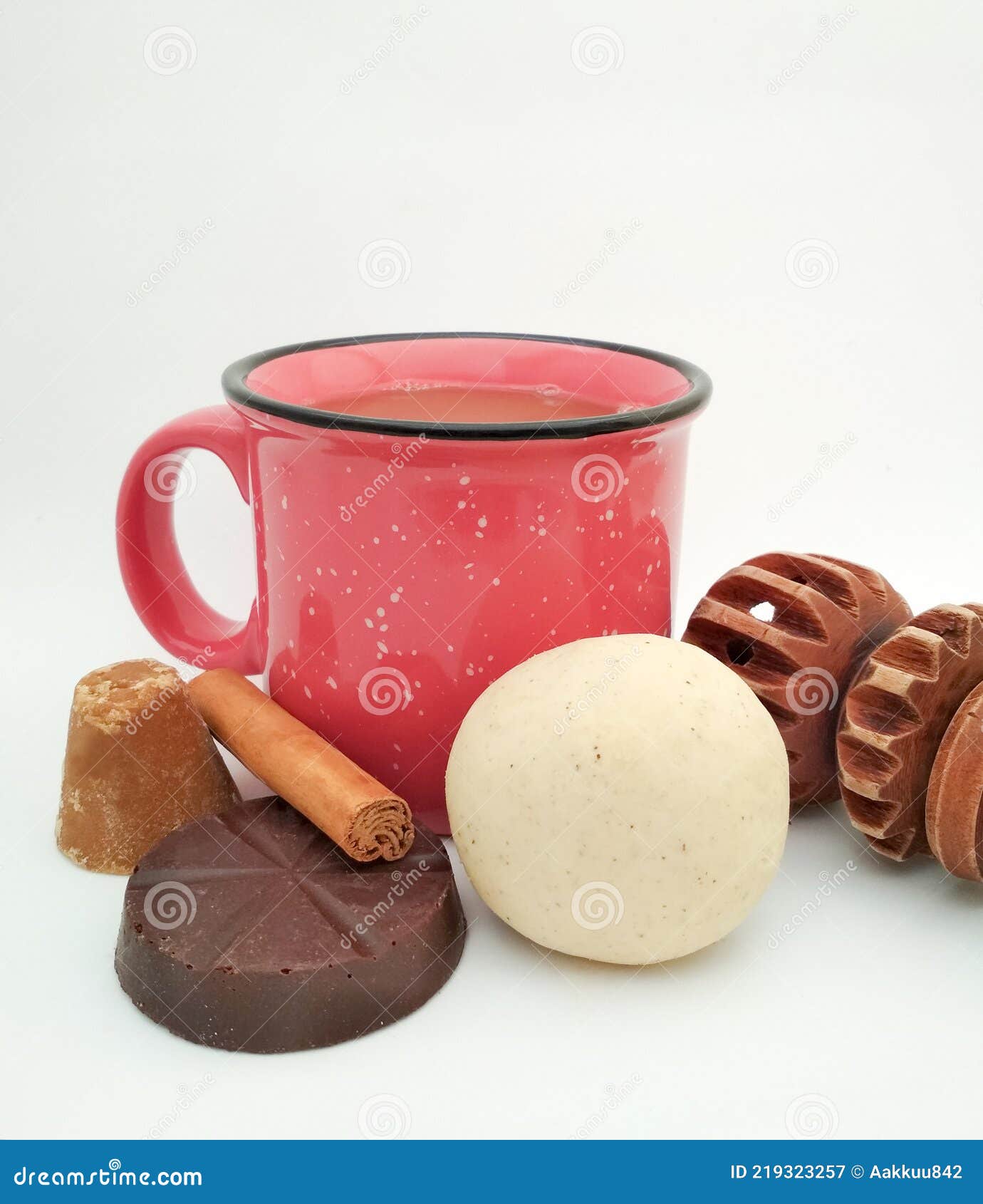 atole champurrado is a typical mexican made with corn dough, dark chocolate and cinnamon, piloncillo.