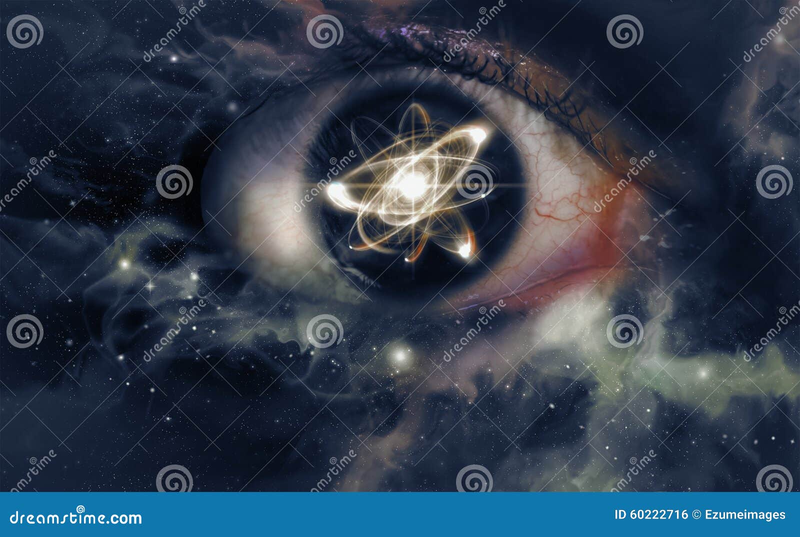 atom particle eyes