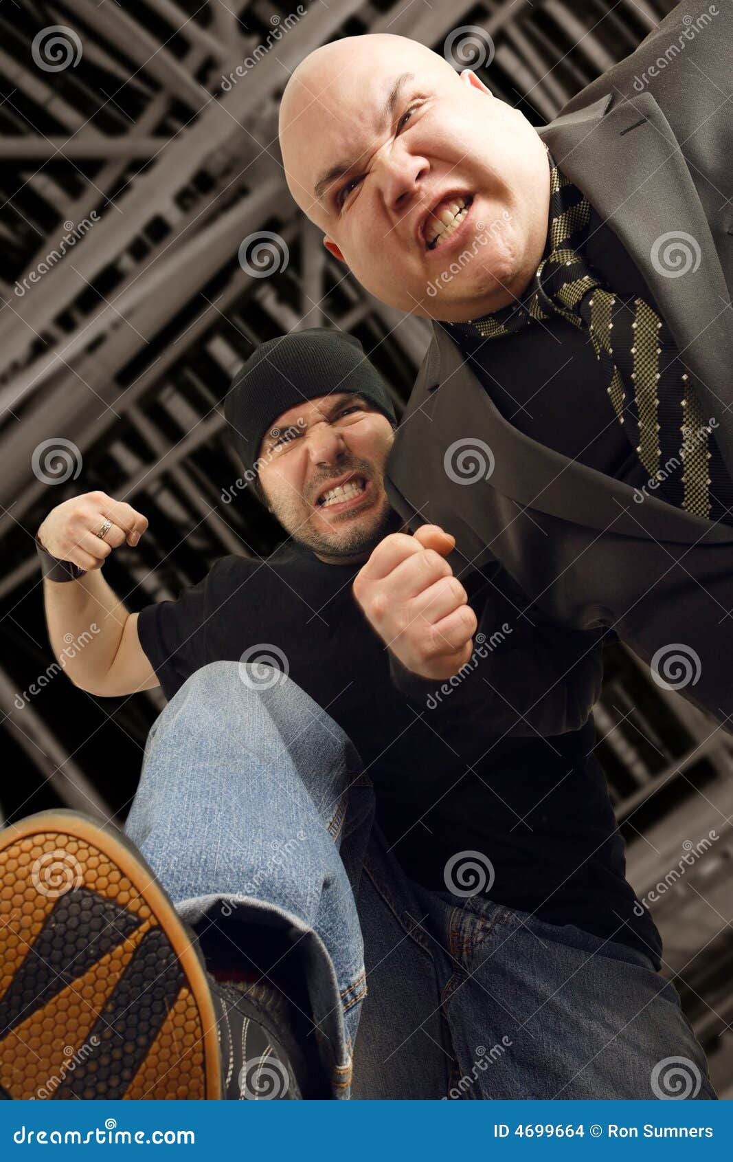 Attack of the thugs stock photo. Image of fight, battle 4699664
