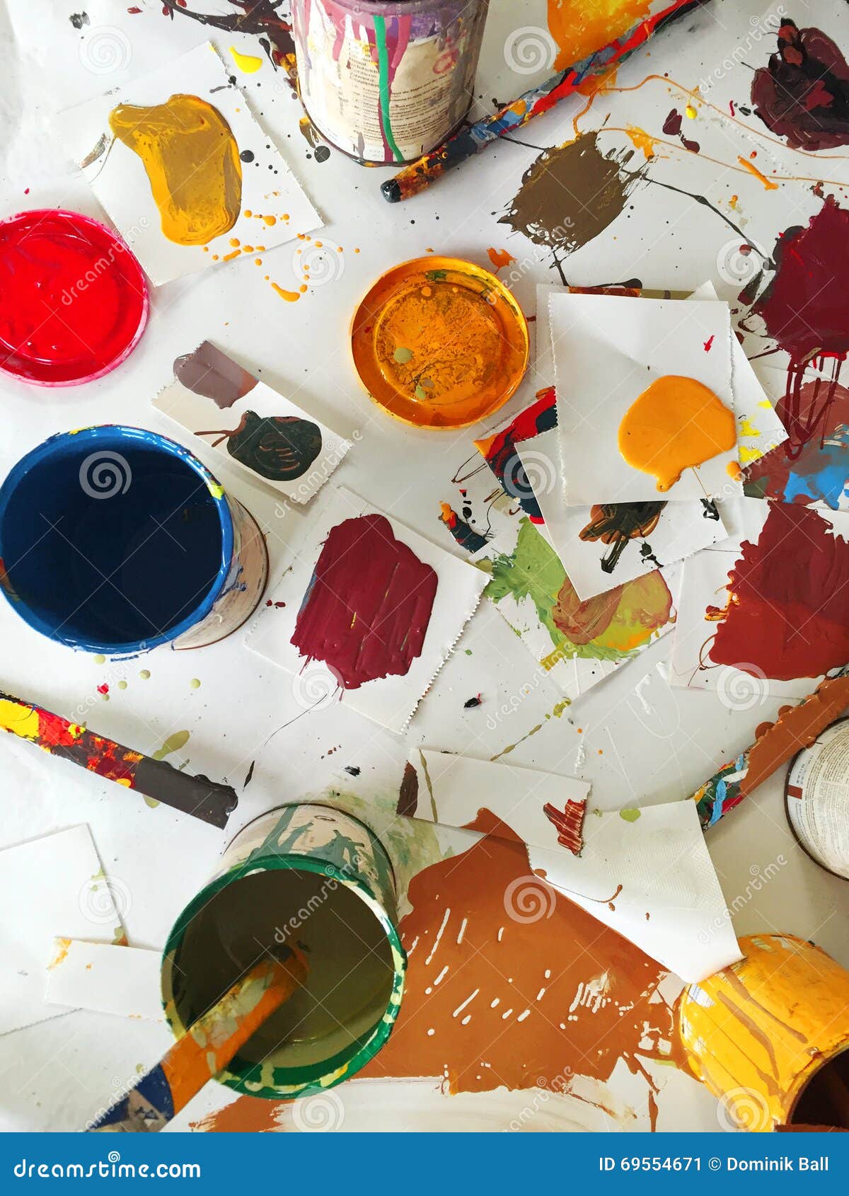 Attempts matching paint stock image. Image of colour 69554671