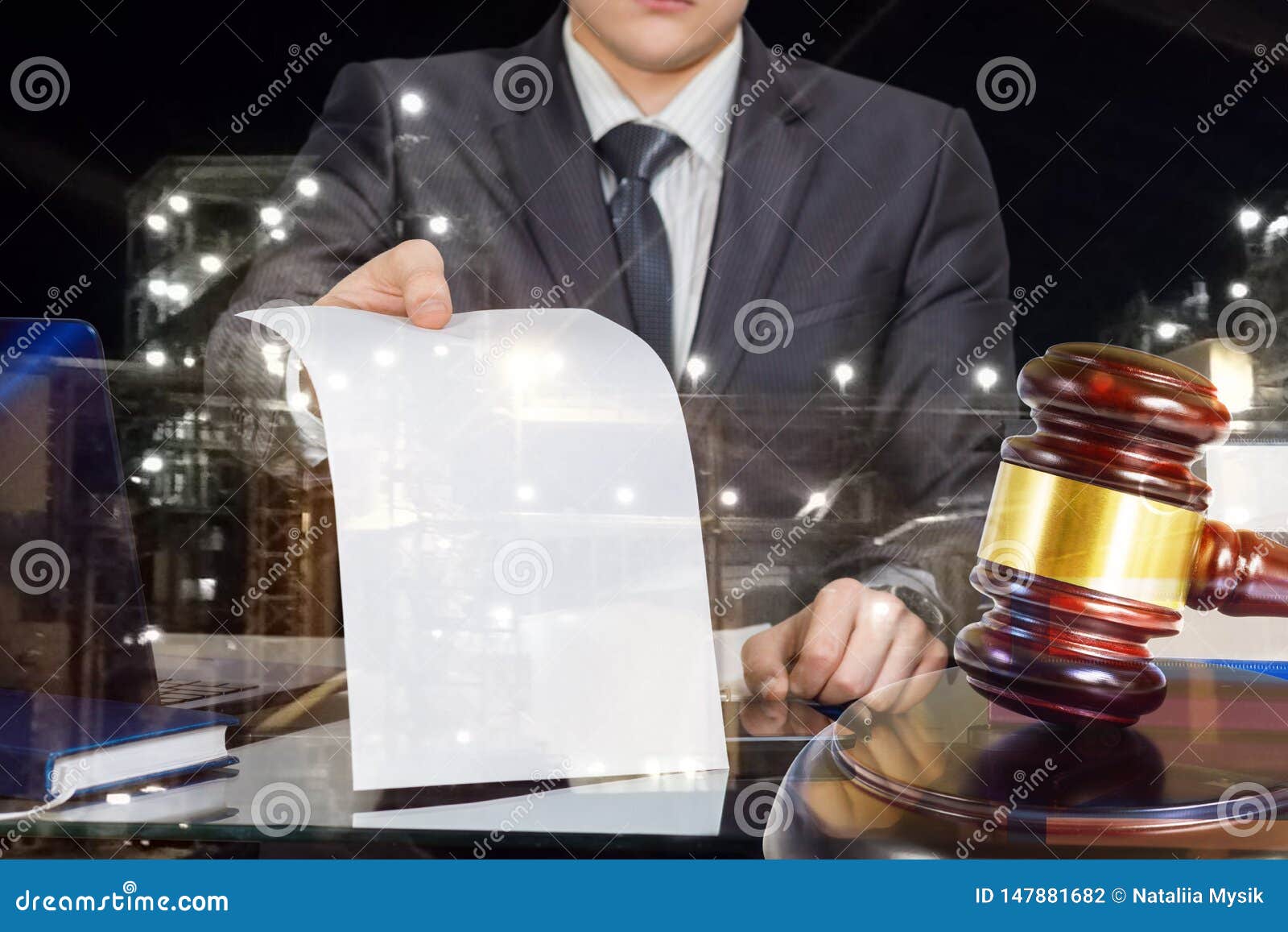 Attorney At Law. Legal Counsel Office. Stock Image