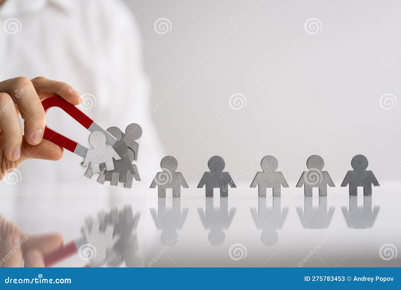 Attract Lead and Customer Using Stock Image Image of horseshoe