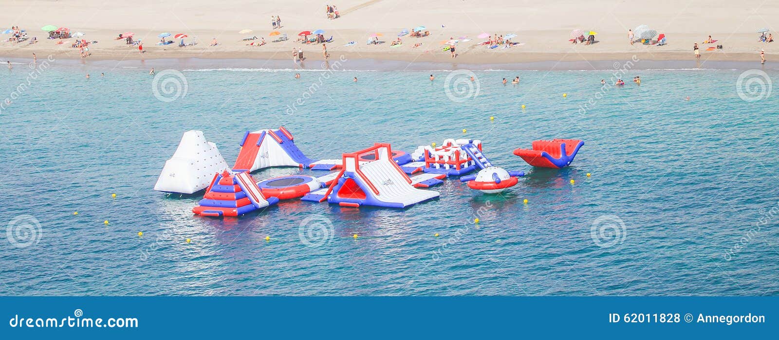 attraction floating at sea, almerÃÂ­a, spain