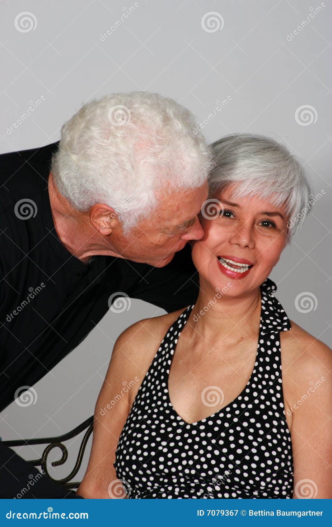 Attractive And Affectionate Mature Couple Stock Imag