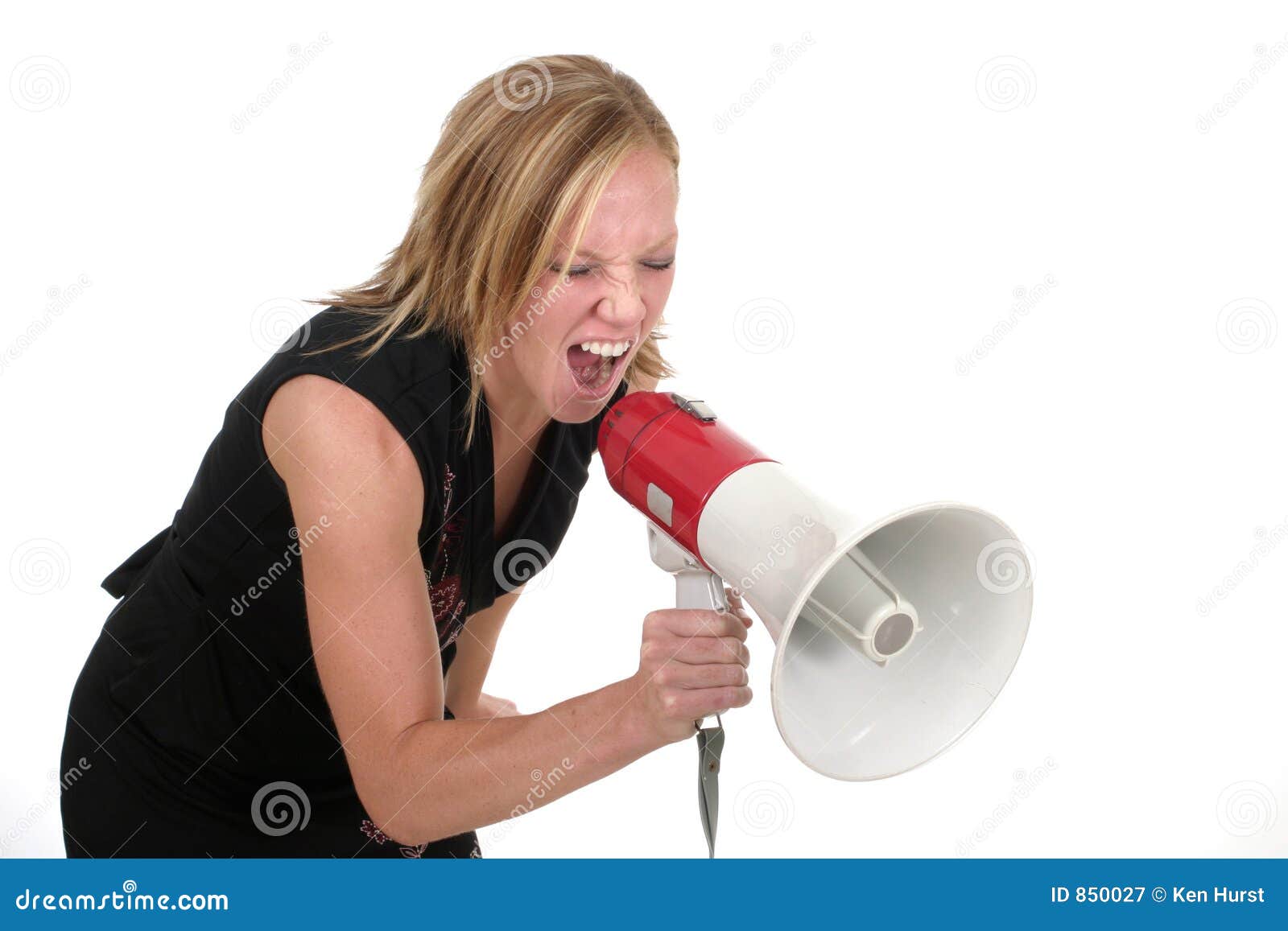 attractive aggressive blonde business woman 1
