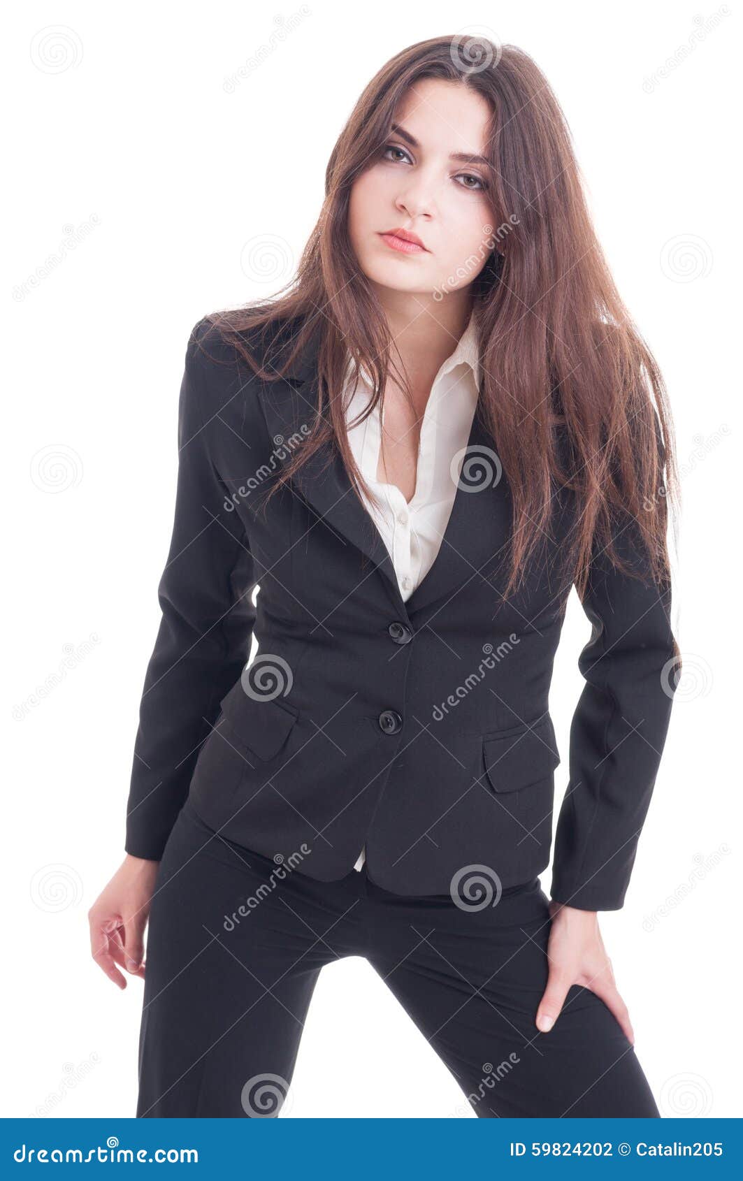 Attractive, Beautiful And Confident Business Woman Stock Photo - Image ...