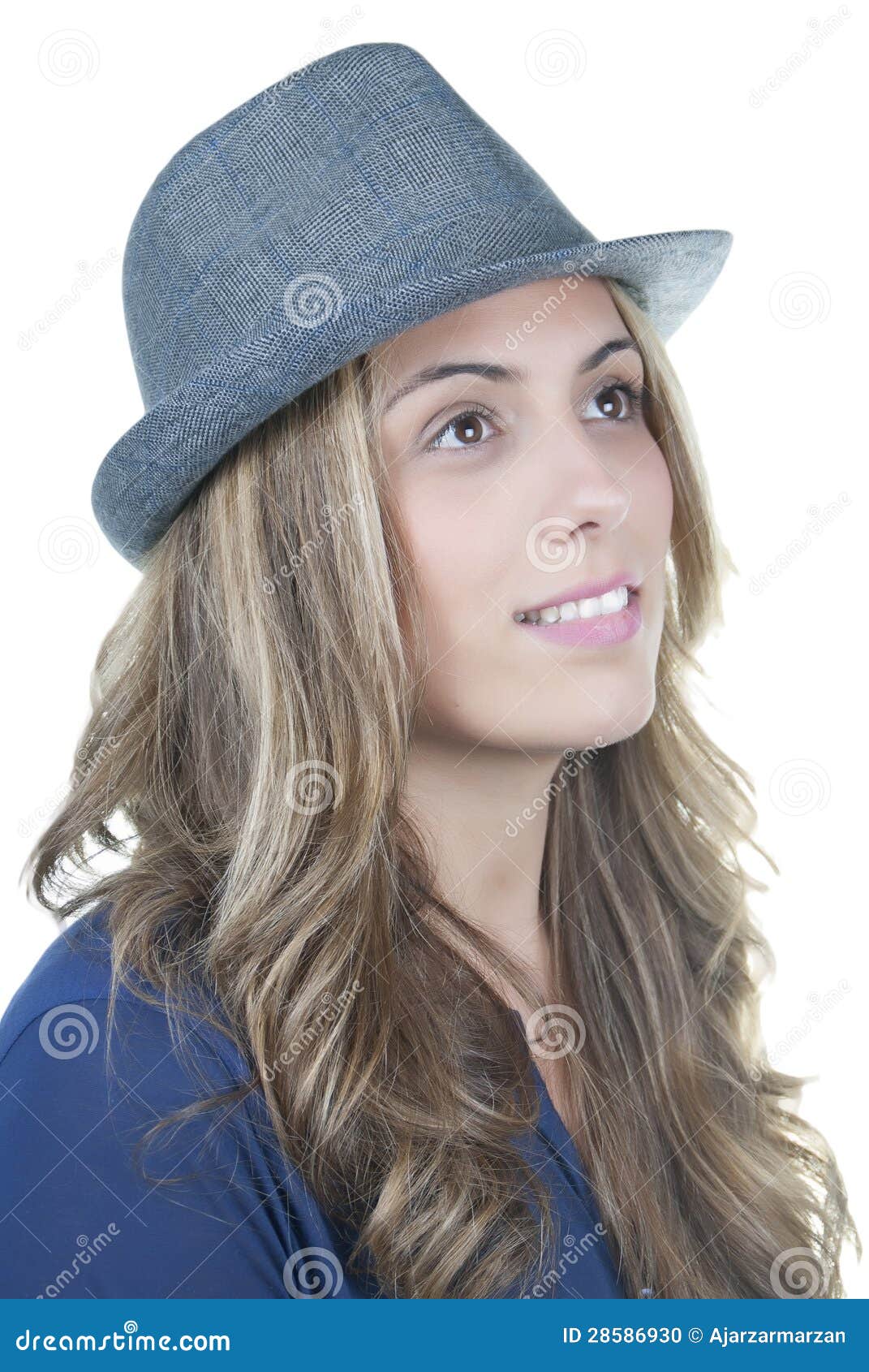 Attractive blond woman stock photo. Image of bright, growing - 28586930