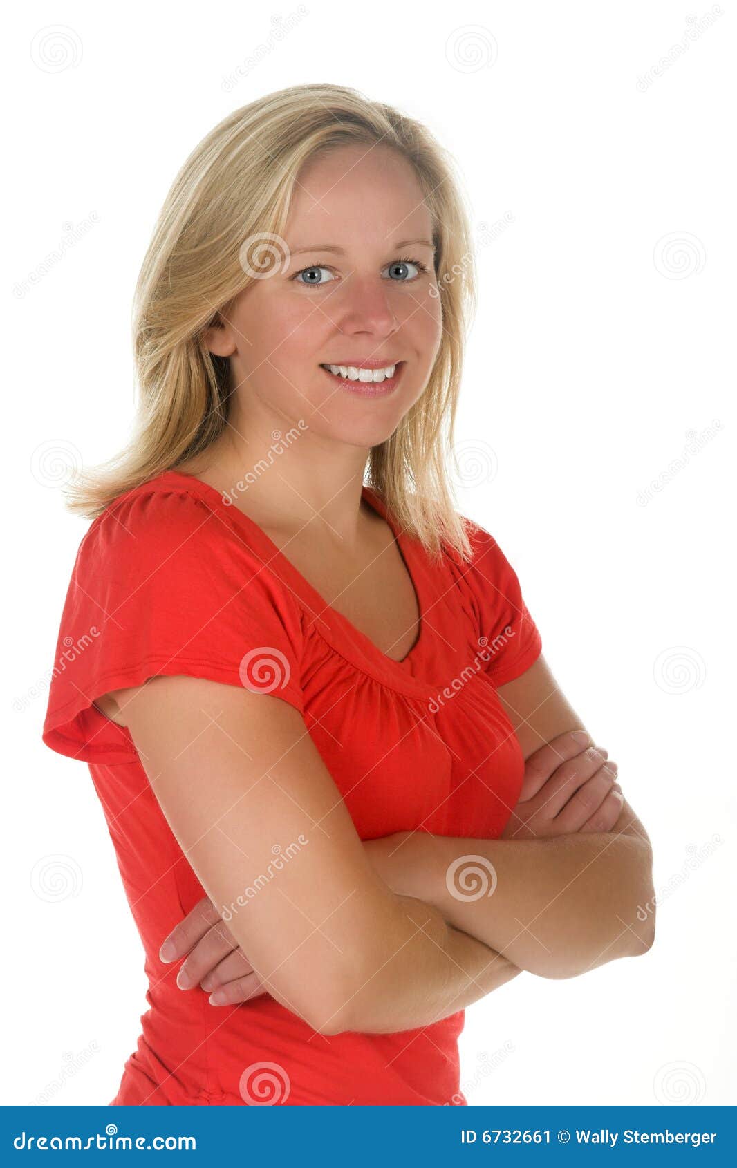 Attractive blond woman stock image. Image of white, blond - 6732661