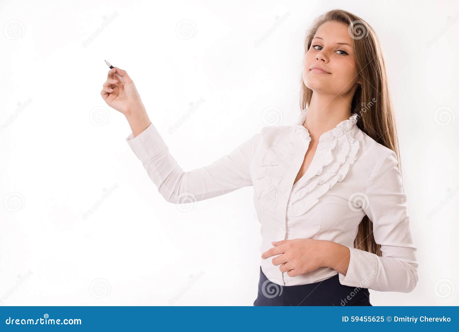 Portrait of a confident attractive business woman