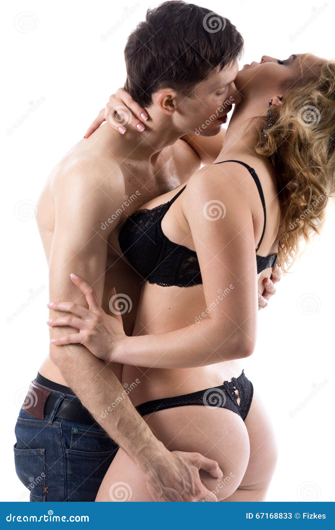 Attractive Couple about To Have Sex Stock Image photo